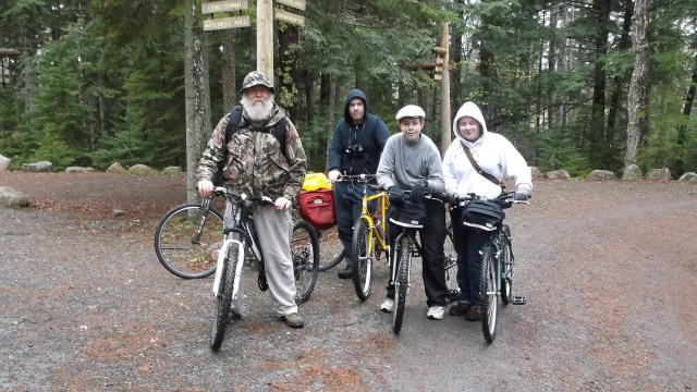 We didn't let a little rain stop us from an adventure.