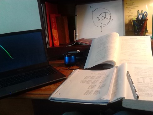 Euclid's Geometry and a Greek textbook.